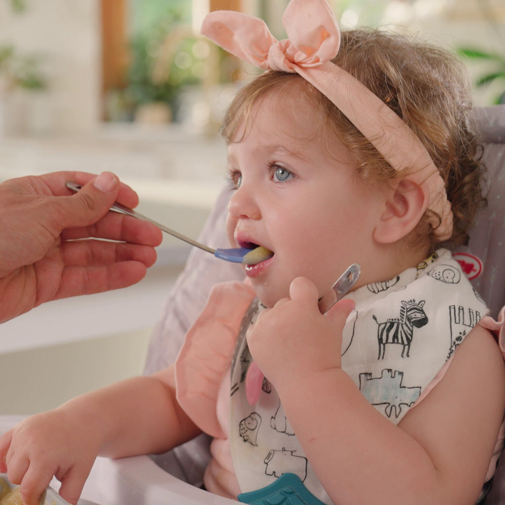 2-in-1 Hot Safe Feeding Spoons (4 Pack)