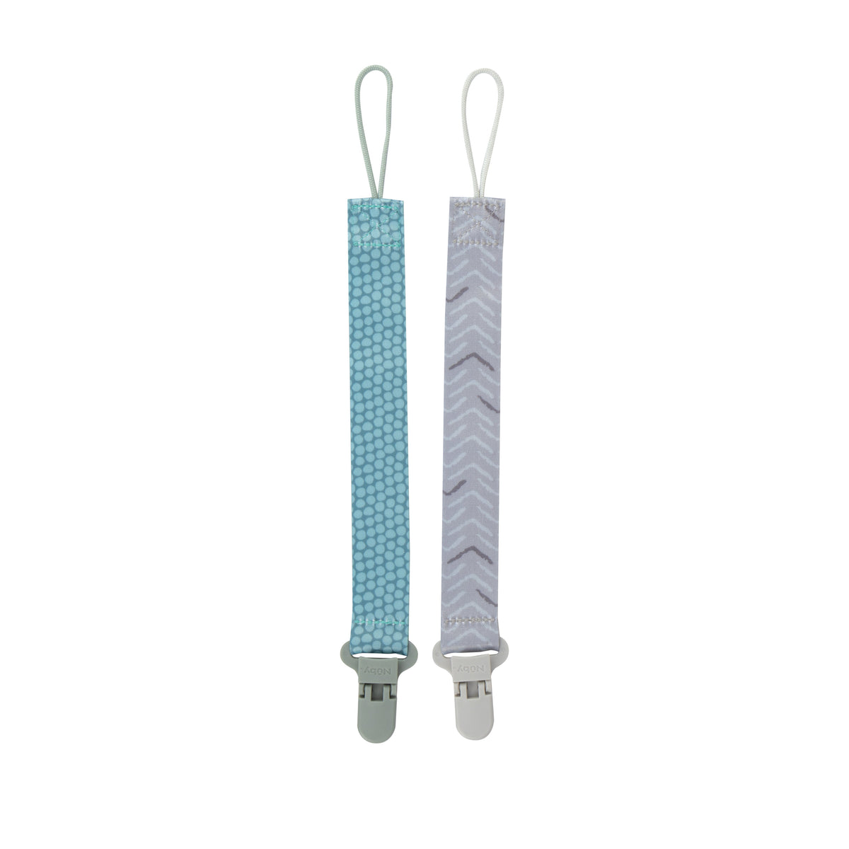Cloth Pacifier Clip (2 Pack)