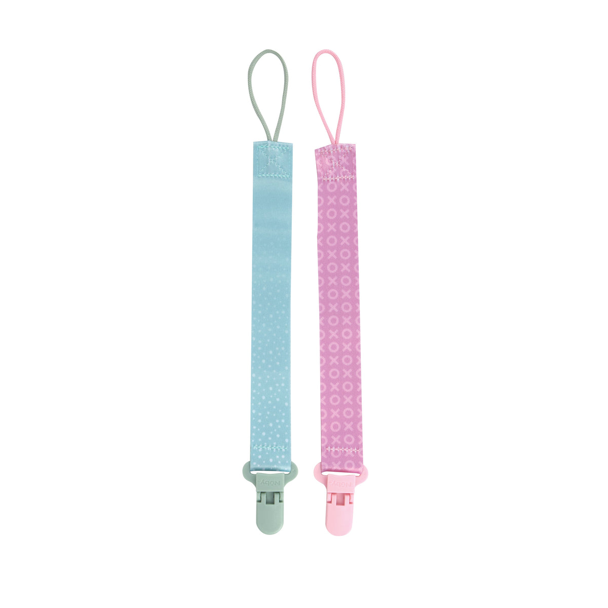 Cloth Pacifier Clip (2 Pack)