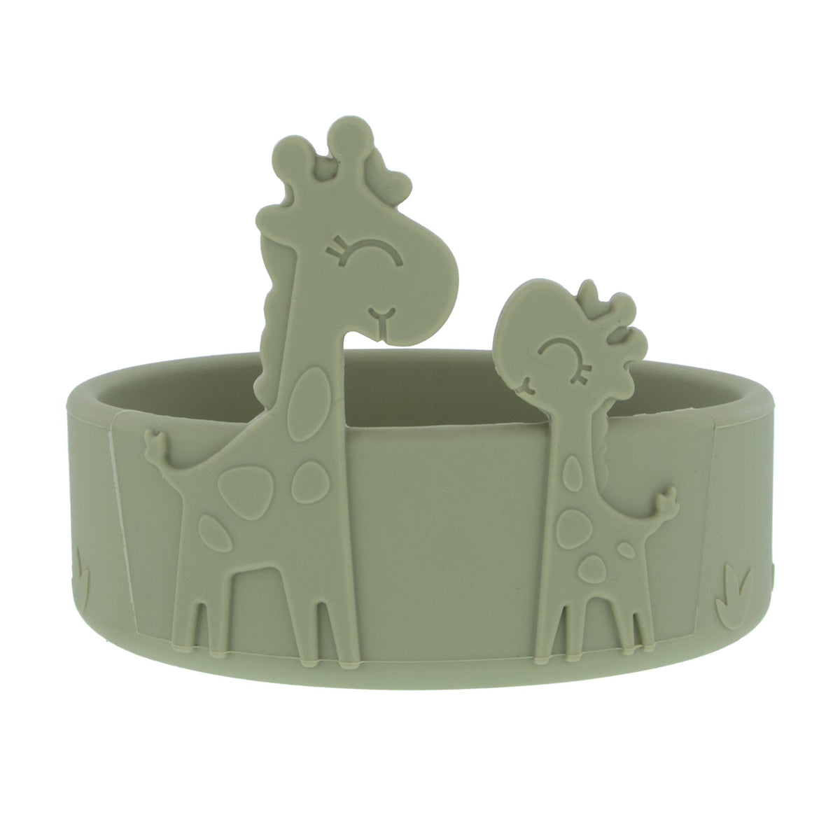 Animal Friends 6-Piece Dinnerware Set - Green Giraffe