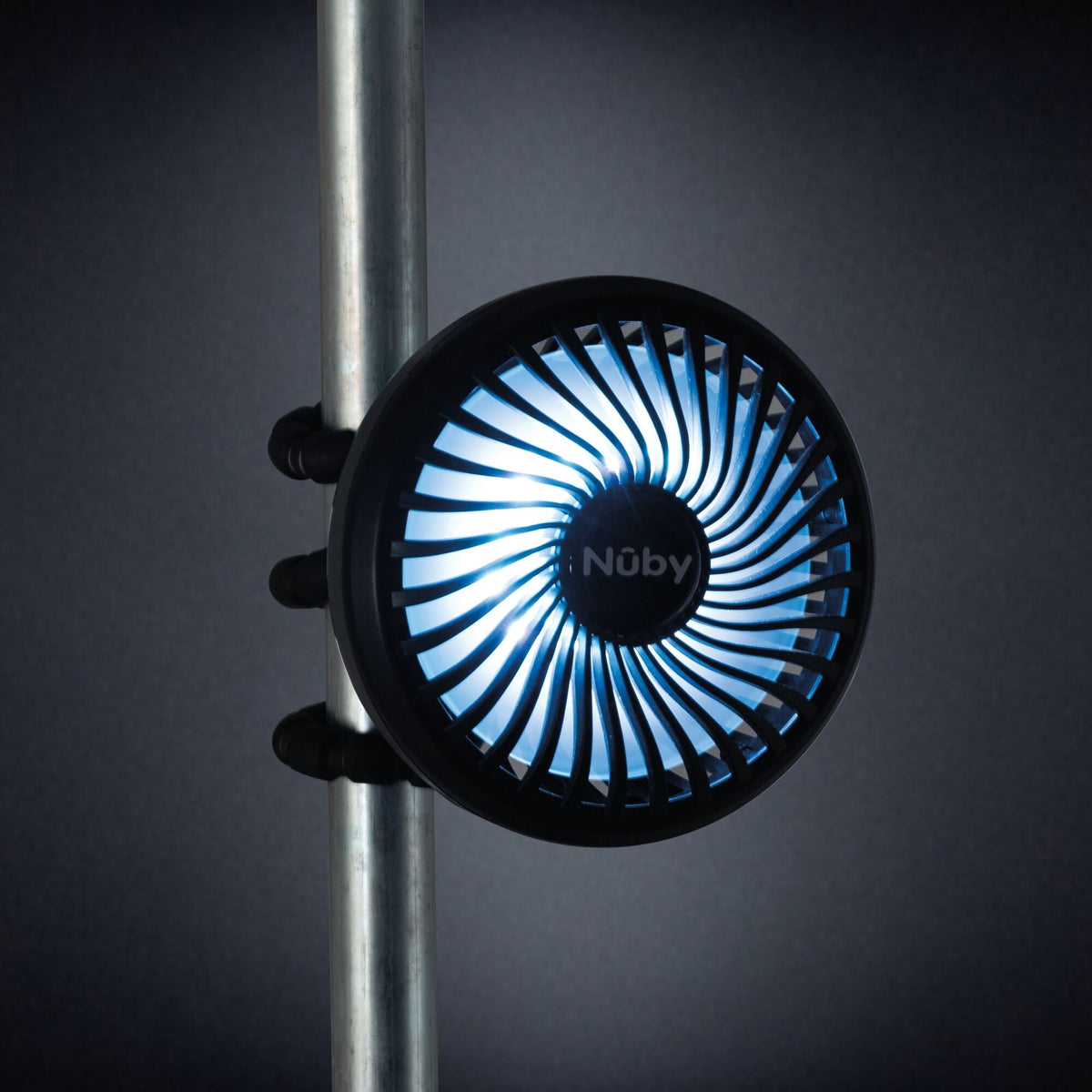 Large LED Stroller Fan | Blue